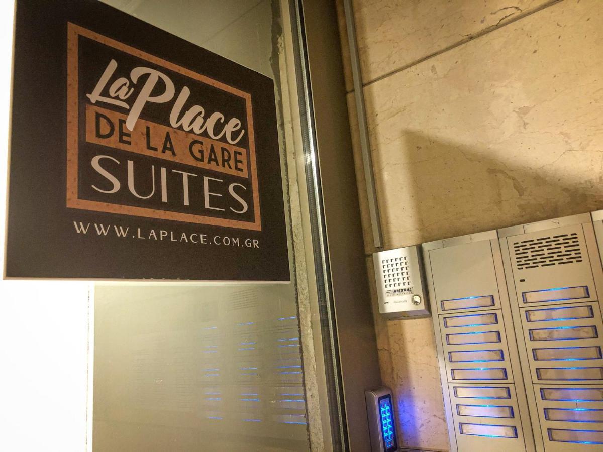 La Place De La Gare Suites - New Subway Station เทสซาโลนิกิ ภายนอก รูปภาพ